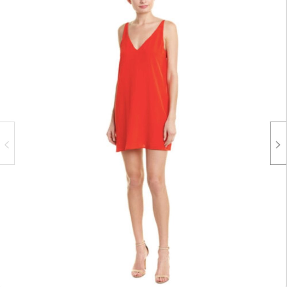 Lavender Brown Silk Racerback Shift Dress — M